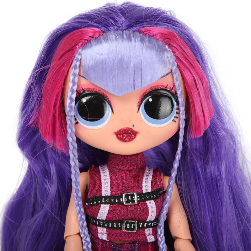 Большой набор сюрпризов LOL Surprise OMG Чемодан Winter Disco 117315 куколка с пышными волосами