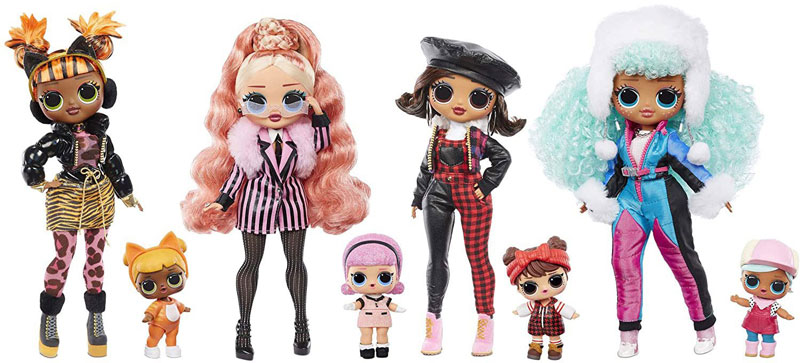 Набор LOL Surprise Кукла OMG Winter Chill Big Wig and Madame Queen 570264 соберите всю коллекцию