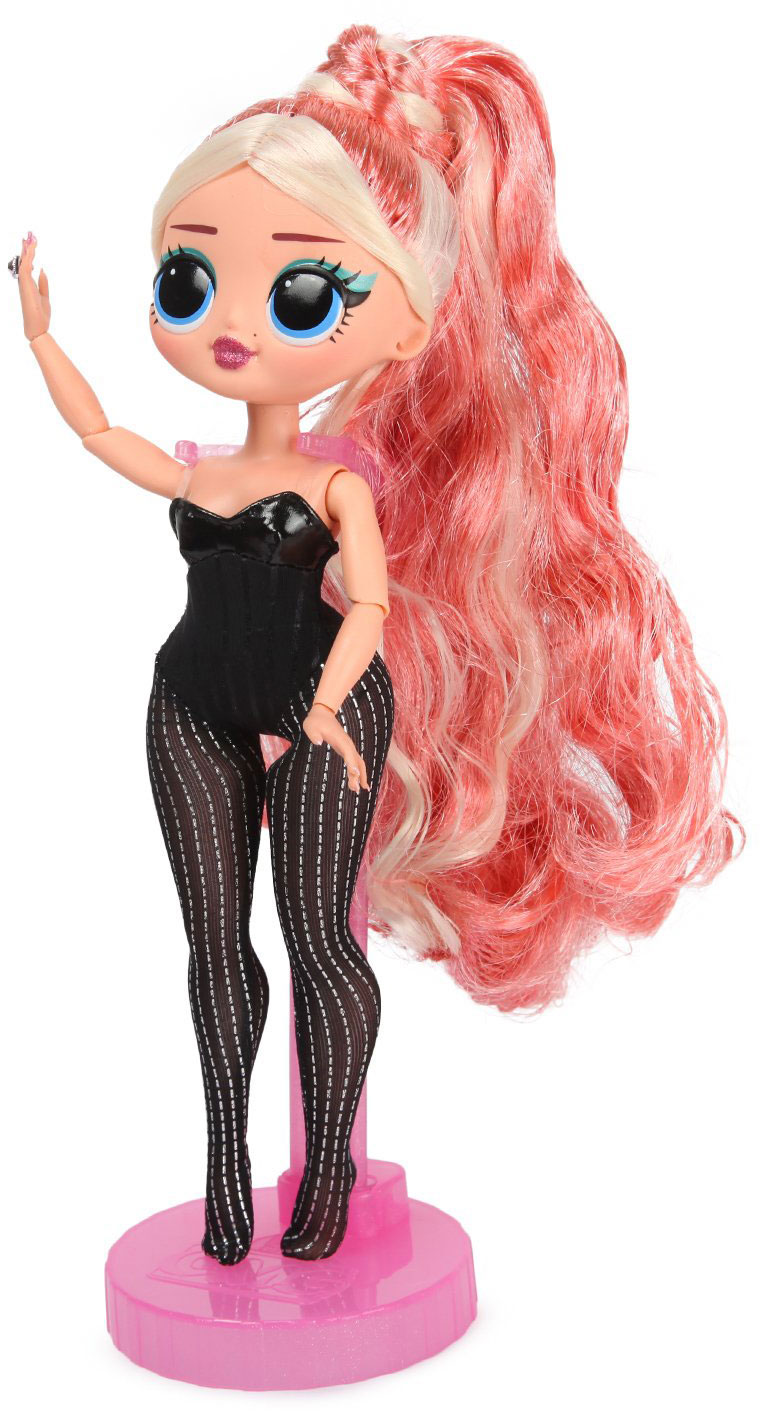 Набор LOL Surprise Кукла OMG Winter Chill Big Wig and Madame Queen 570264 на подставке