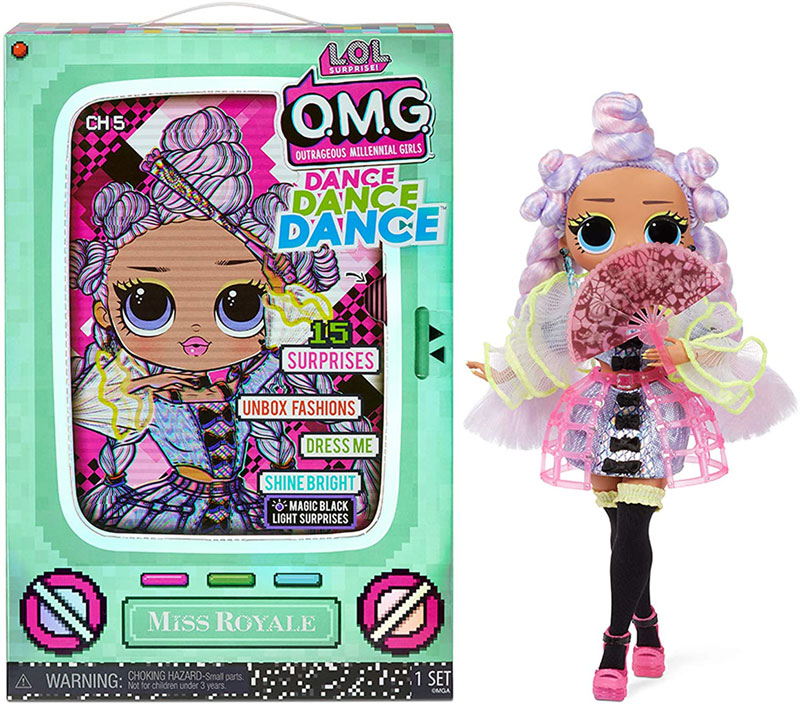 Кукла LOL Surprise OMG Dance Miss Royale 117872 в заводской упаковке