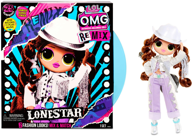 Кукла LOL Surprise OMG Remix Lonestar 567233 в заводской упаковке