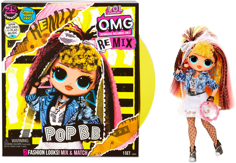 Кукла LOL Surprise OMG Remix Pop B.B. 567257 в заводской упаковке